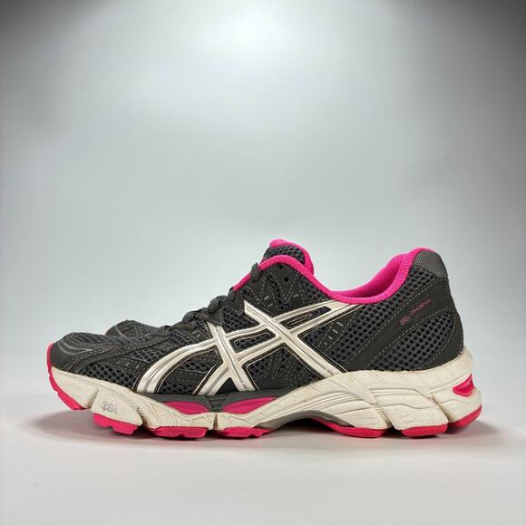 Asics Gel-Phoenix Gray Pink Athletic Running Shoes Lace Up T273N Women’s Size 7 - Picture 4 of 10